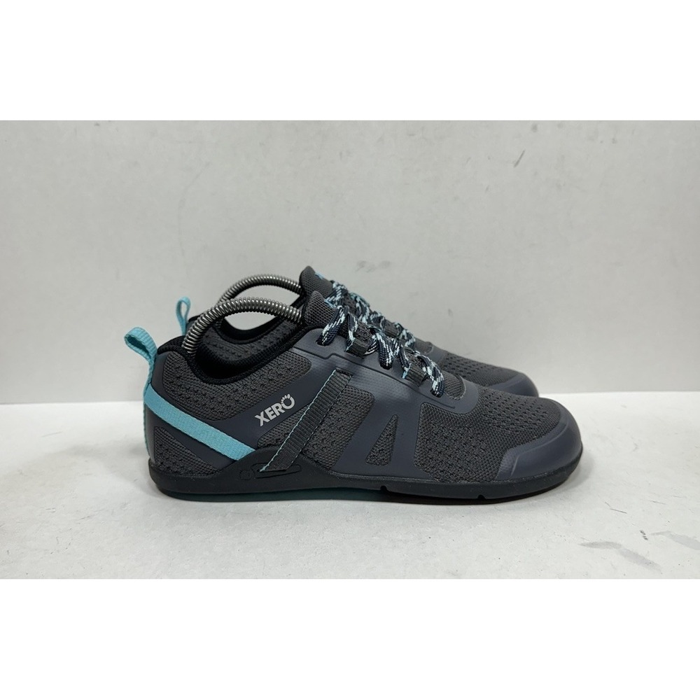Xero Shoes Prio Neo Barefoot Minimalist Sneakers Women's Size 8.5 Grey Blue